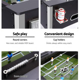 NNEDSZ 5FT Soccer Table Foosball Football Game Home Party Pub Size Kids Adult Toy Gift