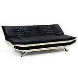 NNEDPE Sarantino Faux Leather Upholstered 3 Seater Sofa - Dual Colour