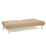 NNEDPE Soho 3 Seater Modular Linen Fabric Sofa Bed Couch  - Beige