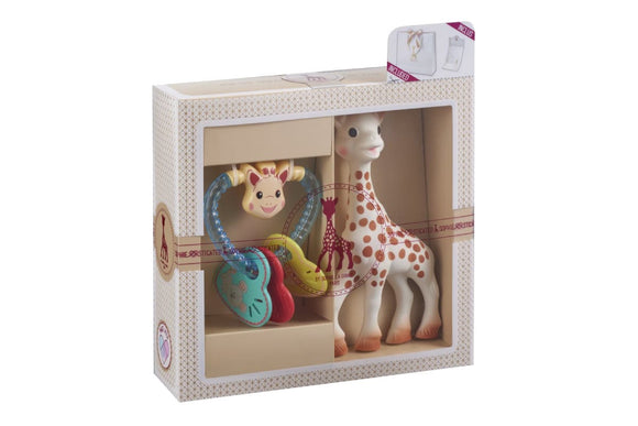 NNEKG Sophie The Giraffe Sophisticated I Love Sophie Set