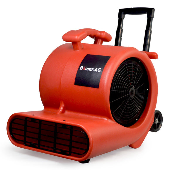 NNEMB Carpet Floor Dryer Air Mover Blower Fan-3-Speed-1400CFM-Commercial/Home-Telescopic Handle and Wheels