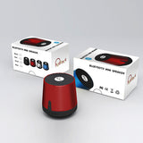 NNEDSZ MP3 Player with Mini Bluetooth Speaker & Power Bank - BLACK