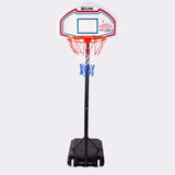 NNEMB White Height Adjustable Kids Basketball Hoop Stand