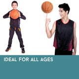NNEMB Portable Basketball Hoop Stand System Height Adjustable Net Ring Kids