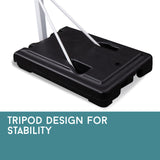 NNEMB Portable Basketball Hoop Stand System Height Adjustable Net Ring Kids