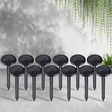 NNEDSZ Gardeon Snake Repeller 12X Solar Powered Snake Repellers Pest Repellent