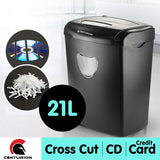 NNEDPE Centurion 21L 10 Sheets Paper Shredder
