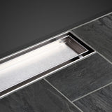 NNEDSZ 800mm Stainless Steel Insert Shower Grate
