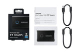 NNEKG Samsung Portable SSD T7 Touch 2TB Black