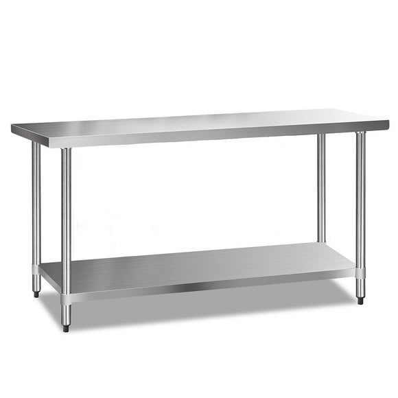 NNEDSZ 1829 x 610mm Commercial Stainless Steel Kitchen Bench