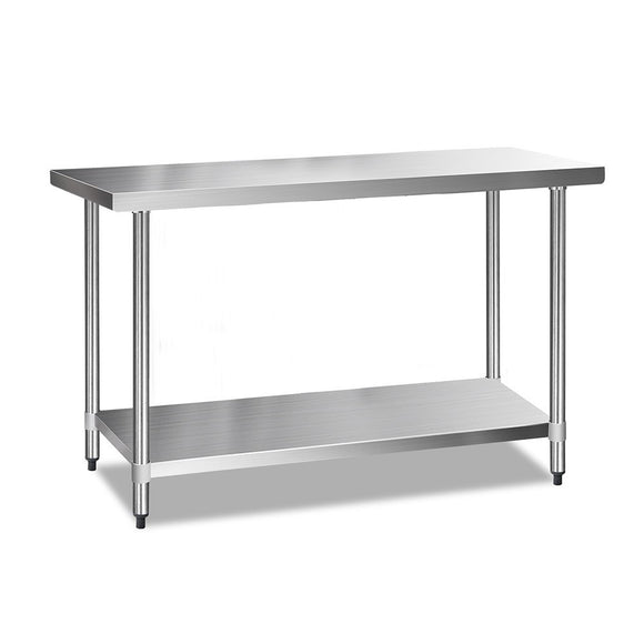 NNEDSZ 610 x 1524mm Commercial Stainless Steel Kitchen Bench