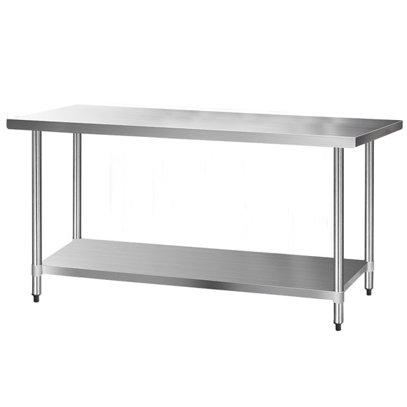 NNEDSZ 1829 x 762mm Commercial Stainless Steel Kitchen Bench