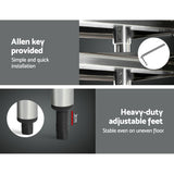 NNEDSZ 1829 x 762mm Commercial Stainless Steel Kitchen Bench
