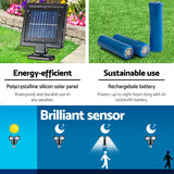 NNEDSZ 22 LED Solar Powered Dual Light Security Motion Sensor Flood Lamp Outdoor