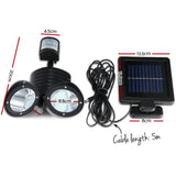 NNEDSZ 22 LED Solar Powered Dual Light Security Motion Sensor Flood Lamp Outdoor