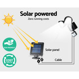 NNEDSZ 22 LED Solar Powered Dual Light Security Motion Sensor Flood Lamp Outdoor