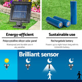 NNEDSZ 22 LED Solar Powered Dual Light Security Motion Sensor Flood Lamp Outdoor