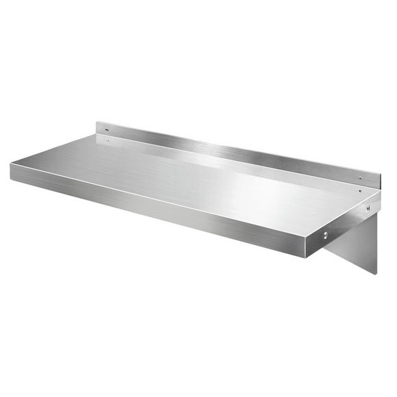 NNEDSZ Stainless Steel Wall Shelf Kitchen Shelves Rack Mounted Display Shelving 900mm