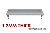 NNEDPE 610x356mm Stainless Wall Mounted Shelf