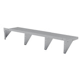 NNEDPE 2134x356mm Stainless Wall Mounted Shelf