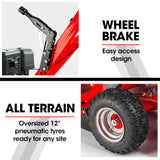 NNEMB 15HP Commercial Petrol Tree Stump Grinder