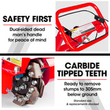 NNEMB 15HP Commercial Petrol Tree Stump Grinder