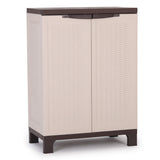 NNEMB Outdoor Storage Cabinet Waterproof Cupboard Garage Garden Backyard Tool Shed