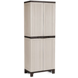 NNEMB Lockable Outdoor Storage Cabinet-Cupboard Garage Carport Shed