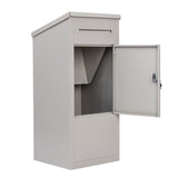 NNEMB Parcel Letter box Letterbox Mail Post with Mailbox For Packages Large Drop Home