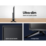 NNEDSZ TV 40 Inch LED TV 402K Full HD LCD Slim Screen Netflix Dolby