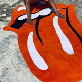 NNEKG Rolling Stones Shaped Towel