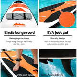 NNEDSZ 11FT Stand Up Paddle Board Inflatable SUP Surfborads 15CM Thick