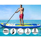 NNEDSZ 11FT Stand Up Paddle Board Inflatable SUP Surfborads 15CM Thick