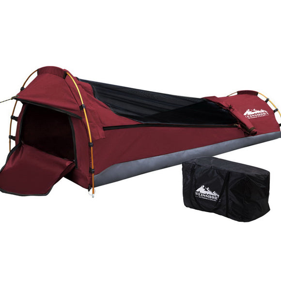 NNEDSZ Biker Swag Camping Tent Single Canvas Swags Biking Hiking Beach