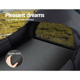 NNEDSZ Double Swag Camping Swags Canvas Tent Deluxe Dark Grey Large Bag