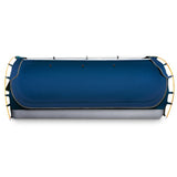 NNEDSZ Double Swag Camping Swags Canvas Free Standing Dome Tent Dark Blue with 7CM Mattress