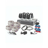 NNEKG 4 Channel DVR with 4 x 1080p Full HD Security Cameras System Official Refurbished