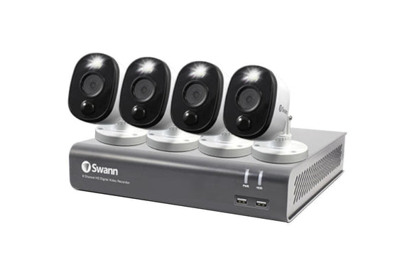 NNEKG 4 Channel DVR with 4 x 1080p Full HD Security Cameras System Official Refurbished