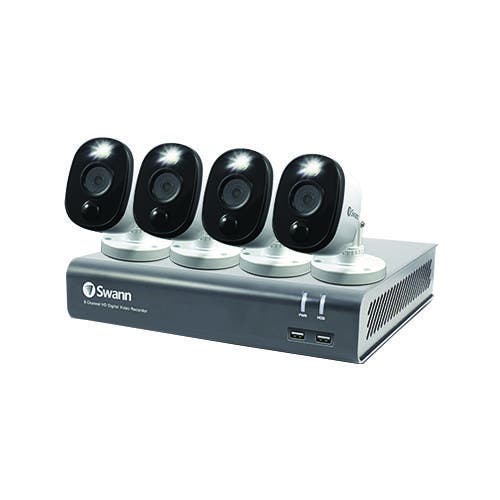NNEKG 4 Channel DVR with 4 x 1080p Full HD Security Cameras System (SWDVK 445804WL)