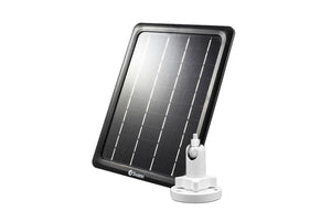 NNEKG Outdoor Solar Panel with Outdoor Mount Stand for Wireless Security Cameras (SWIFI SOLAR2)