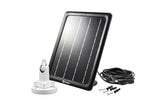 NNEKG Outdoor Solar Panel with Outdoor Mount Stand for Wireless Security Cameras (SWIFI SOLAR2)