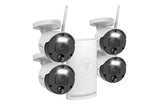 NNEKG 4 Channel Wi Fi NVR with 4 x 1080P HD Security Cameras System