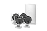 NNEKG 4 Channel Wi Fi NVR with 4 x 1080P HD Security Cameras System