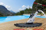 NNEMB Automatic Swimming Pool Cleaner Vacuum-10M Hose-Bonus Diaphram-White