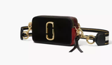NNEKG Marc Jacobs Womens Snapshot Handbag (Black Red)