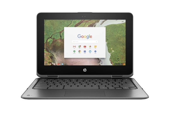 NNEKG HP Chromebook x360 11.6 2 in 1 Touch Celeron Refurbished (4GB 32GB)