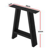 NNEDSZ Set of 2 Table Legs Coffee Dining Table Legs DIY Metal Leg 40X30cm