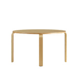 NNEDSZ Coffee Table Round Side End Tables Bedside Furniture Wooden 90CM