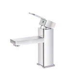NNEDSZ Basin Mixer Tap Faucet Bathroom Vanity Counter Top WELS Standard Brass Silver