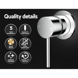NNEDSZ Cefito Bathroom Mixer Shower Wall Tap Faucet Basin Sink Bathtub Brass Chrome